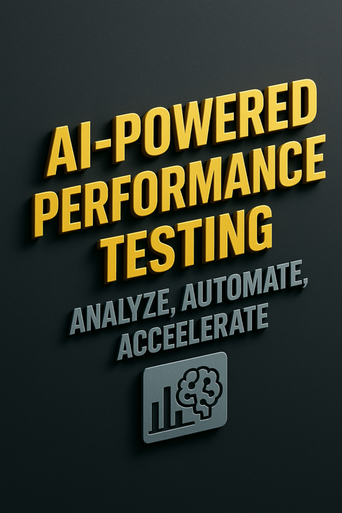 AI-Powered Performance Testing -- Analyze, Automate, Accelerate