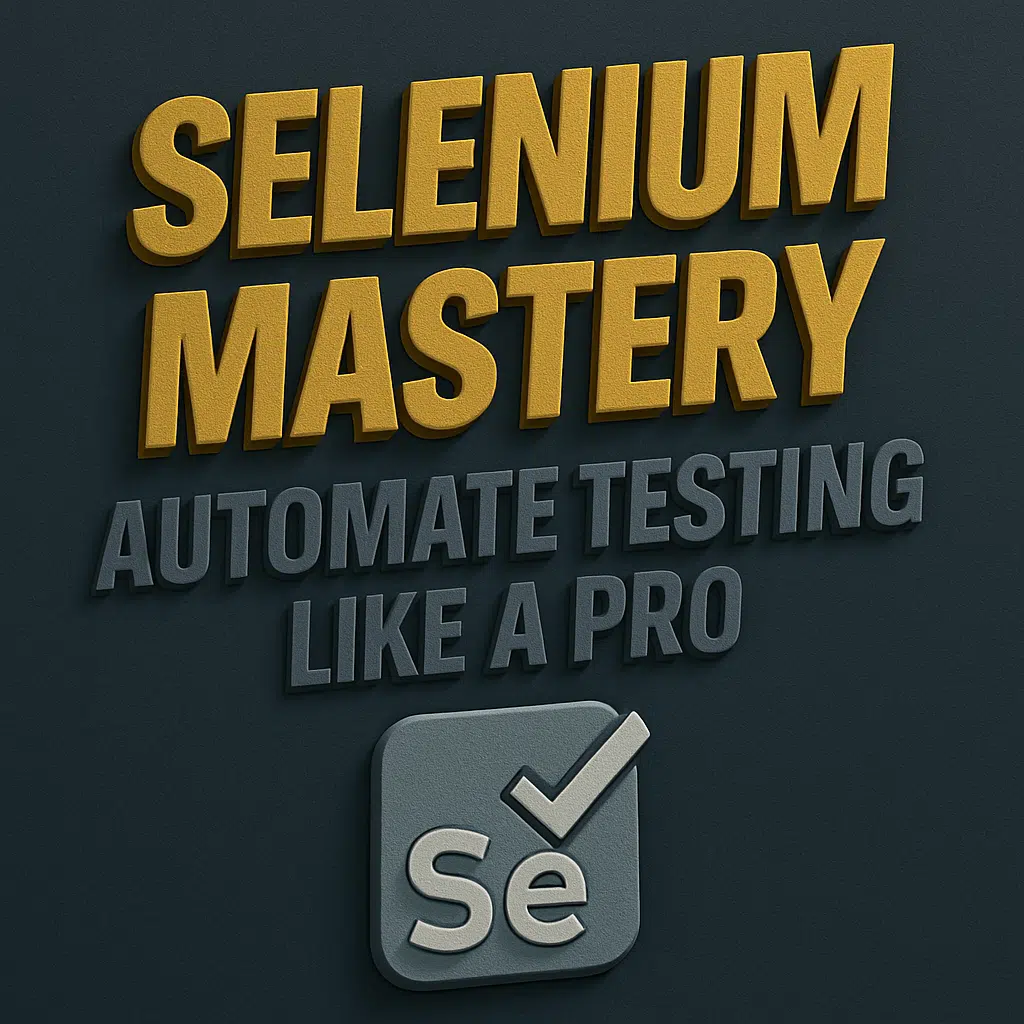 Selenium Mastery - Automate Testing Like a Pro